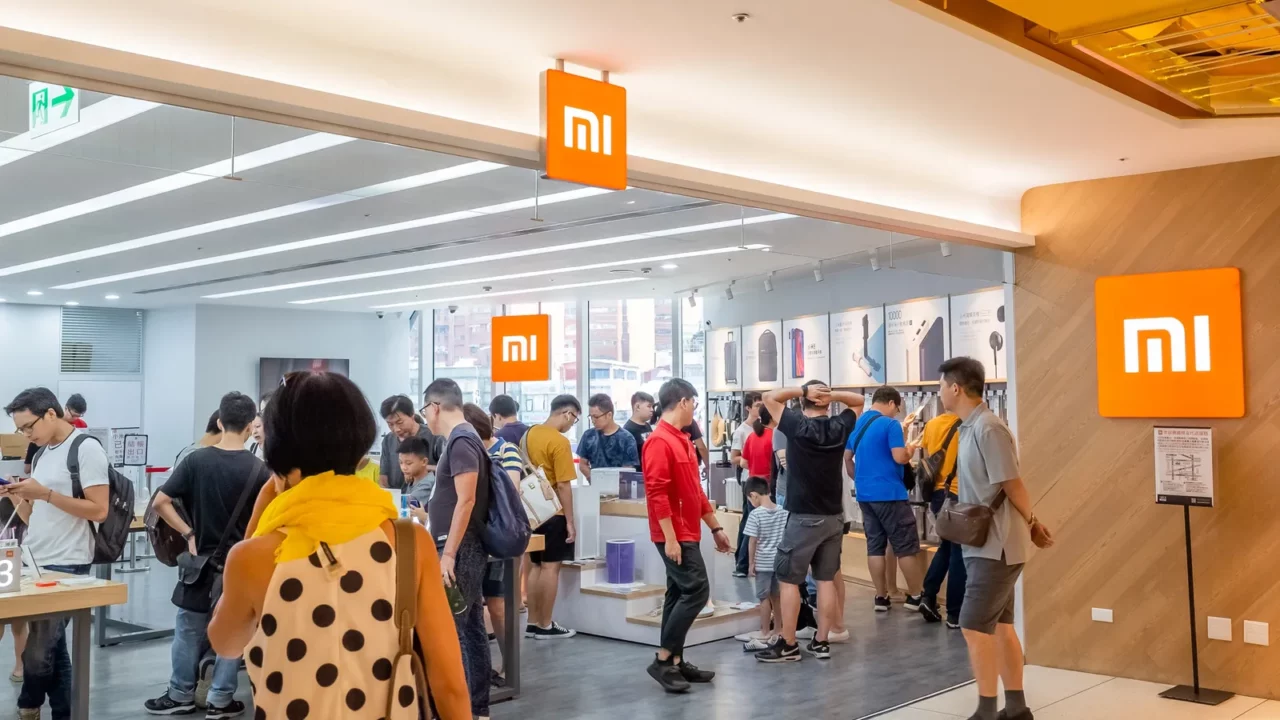 Shot of Xiaomi store