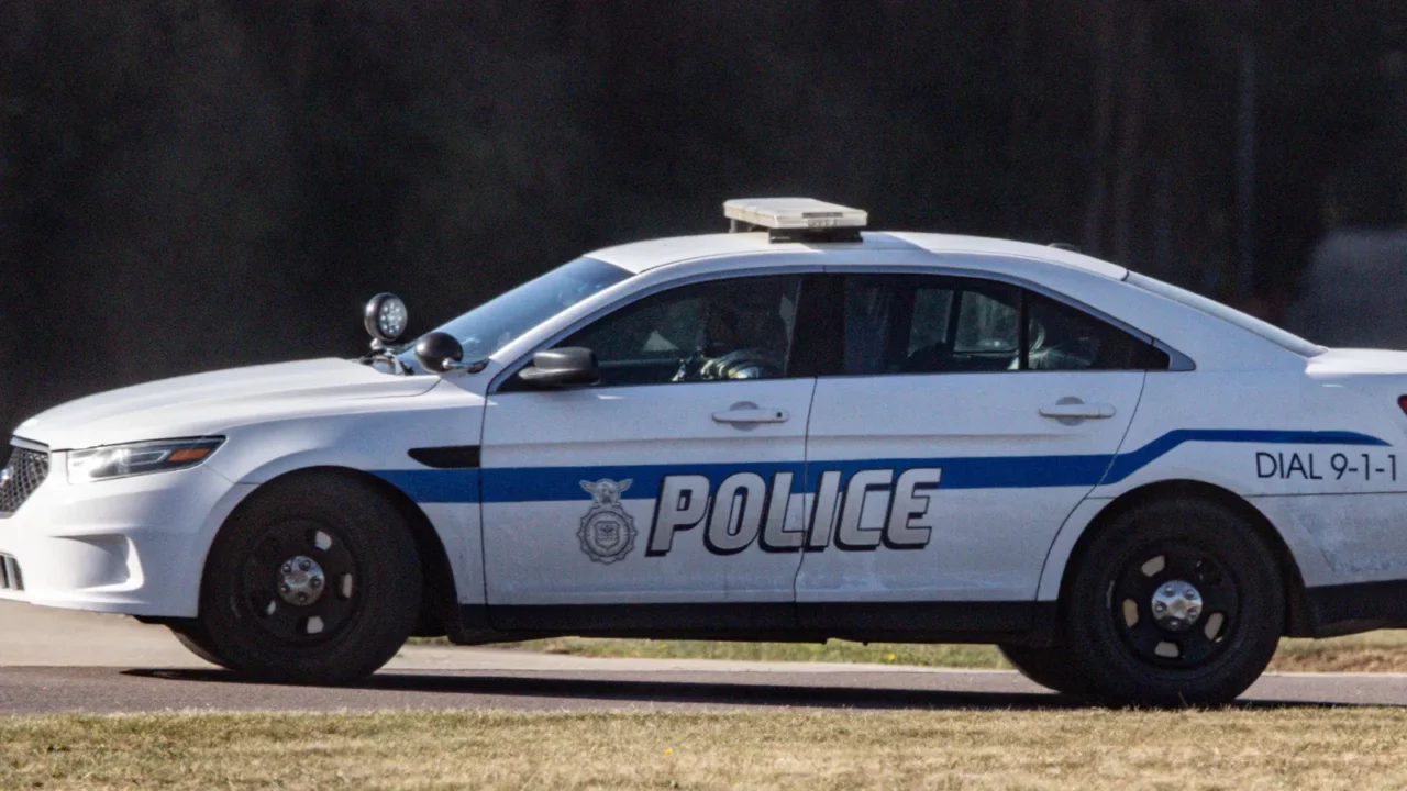 a us police car at raf lakenheath lakenheath united kingdom