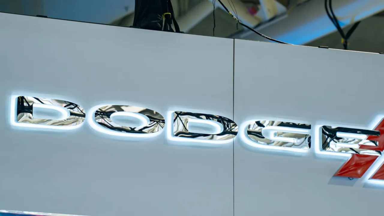 Dodge logo board